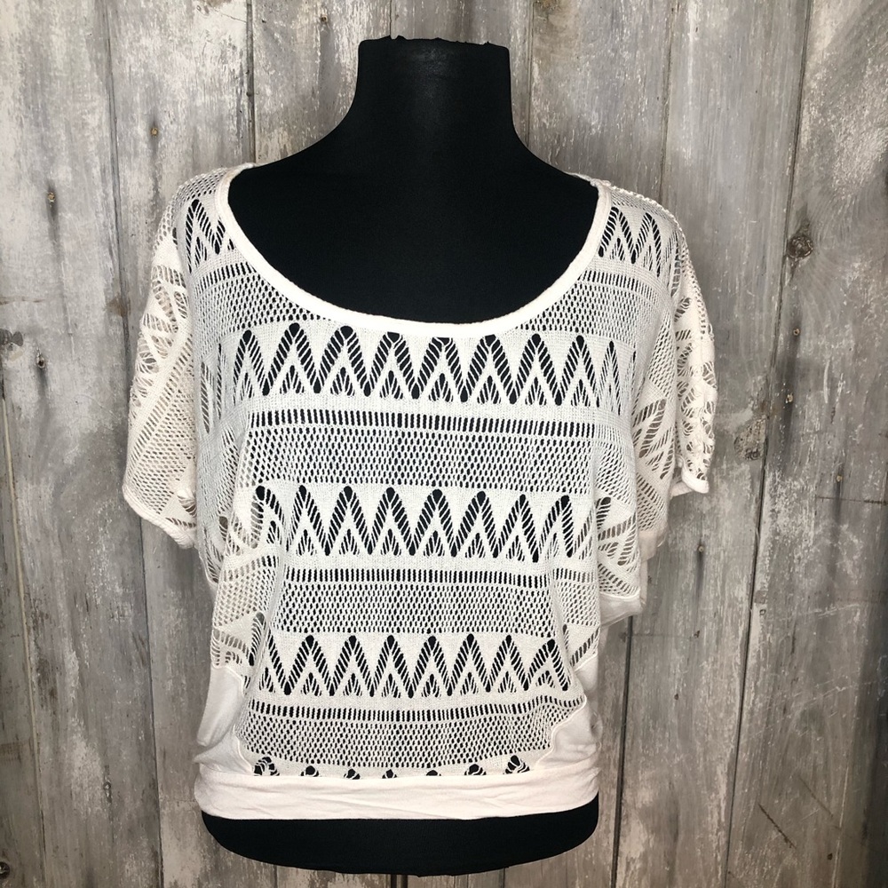 Bat wing top